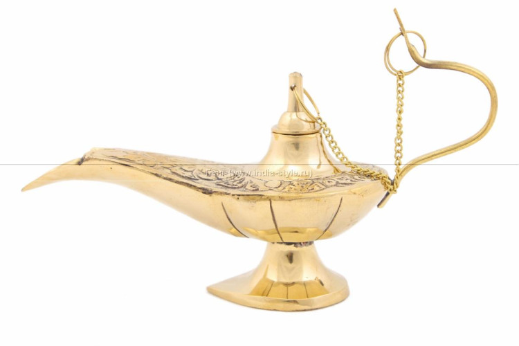 Сувенир "Лампа Алладина" 6"(антик)
