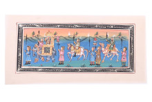 Картина на шелке (в ассортименте ) (18*34см) Кш1/9