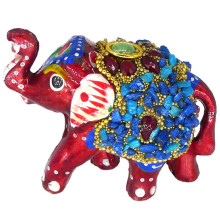 WCH06-3 Слон статуэтка 6,5х5х3,5см, полимерная глина, цвет в ассорт.