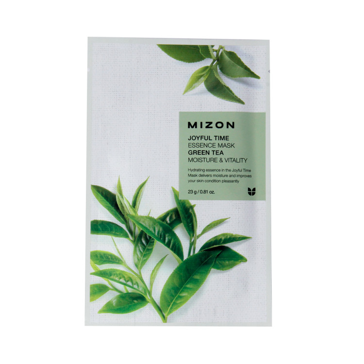 Маска для лица  Mizon с экстрактом зелёного чая 23г