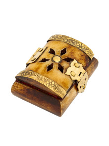 Шкатулка с инкрустацией (кость)  Шк121/3