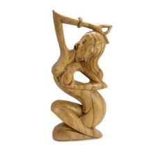 Статуэтка абстракция Богиня любви и очарования 30см дерево Албезия Статуэтка абстракция Богиня любви и очарования 30см дерево Албезия