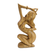 Статуэтка абстракция Богиня любви и очарования 30см дерево Албезия