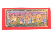 Картина на шелке  (в ассортименте (18*34см) Кш1/10