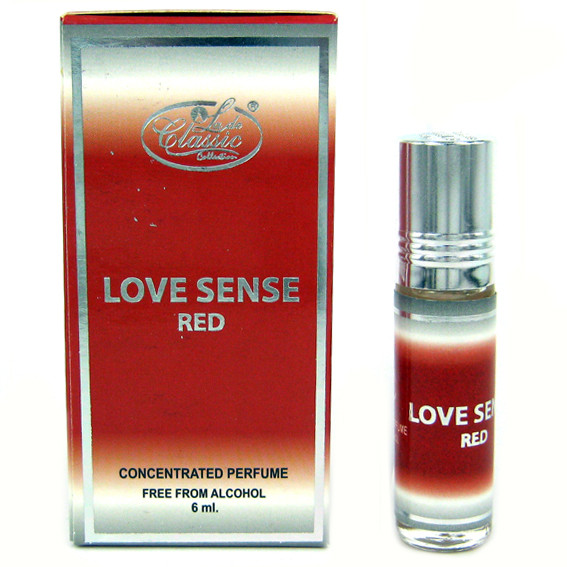 G11-0111 Арабские масляные духи Чувство Любви (Love Sense Red), 6 мл