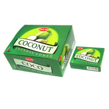 HEM конусные благовония Coconut КОКОС  HEM конусные благовония Coconut КОКОС