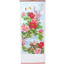 W-04 Панно-свиток Пионы 76х31,5см
