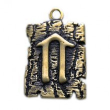 BV05-09 Амулет № 09, Руна Ветер, бронза, 19*30мм (СР 009) BV05-09 Амулет № 09, Руна Ветер, бронза, 19*30мм (СР 009)