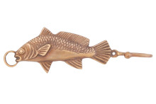 Вешалка-крючок  Пи6863 (антик) "Рыба"