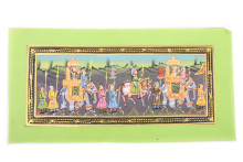 Картина на шелке (в ассортименте  (18*34см) Кш1/11