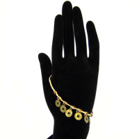 A112-02 Браслет травяной с Монетами 1 см, металл