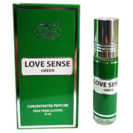 G11-0112 Арабские масляные духи Чувство Любви (Love Sense Green), 6 мл