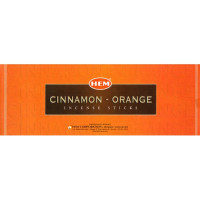 Благовония HEM, шестигранники, Cinnamon Orange КОРИЦА-АПЕЛЬСИН 