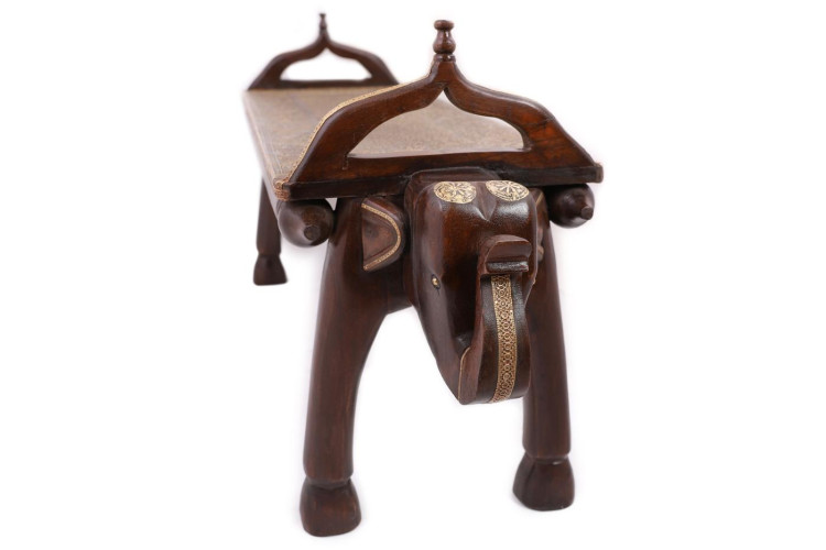 Скамейка "Слон" (дерево,латунь)