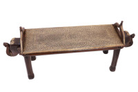 Скамейка "Слон" (дерево,латунь)