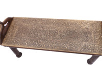 Скамейка "Слон" (дерево,латунь)