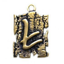 BV05-10 Амулет № 10, Руна Берегиня, бронза, 19*30мм (СР ) BV05-10 Амулет № 10, Руна Берегиня, бронза, 19*30мм (СР )