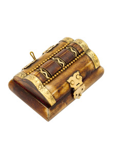 Шкатулка с инкрустацией (кость)  Шк122/2