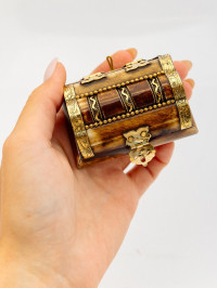 Шкатулка с инкрустацией (кость)  Шк122/2