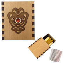 Ларец желаний "Гармонизатор отношений" со свечками, 5,2х4,5х2 см