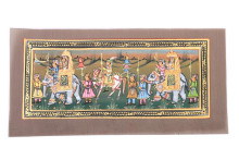 Картина на шелке  (в ассортименте (18*34см) Кш1/12