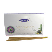 Благовония Satya 15gm Meditation Premium  Медитация премиум уп-12шт