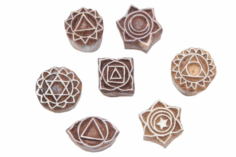 Штамп-печать набор из 7 шт.