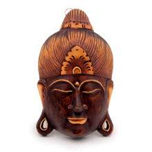 Сувенир из дерева маска Будды 25см Албезия Сувенир из дерева маска Будды 25см Албезия