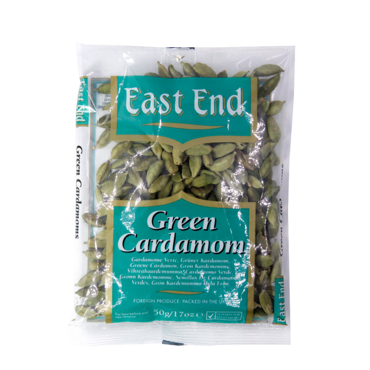Семена  Кардамон зеленый в стручках Green Cardamom East End 50g Великобритания