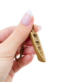 Брелок-лодочка антик