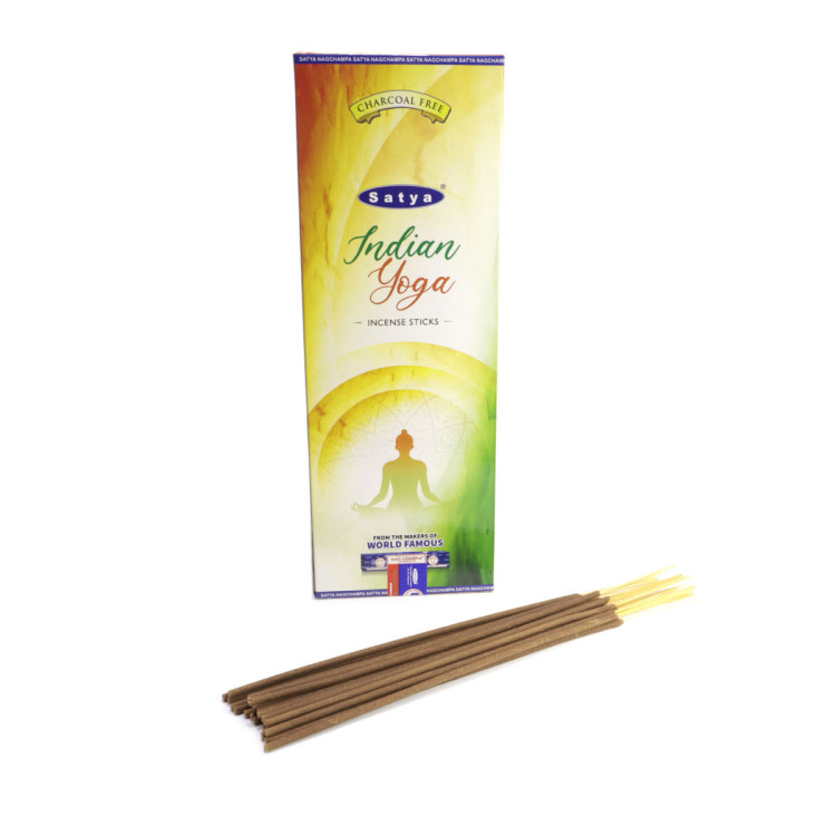 Благовония Satya Hexa Indian Yoga Индийская Йога аромапалочки уп-6шт