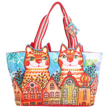 Сумка хлопок с декор. отделкой  АВ4541 Сумка хлопок с декор. отделкой  АВ4541