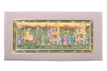 Картина на шелке  (в ассортименте (18*34см) Кш1/13