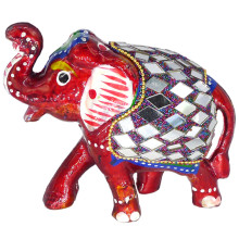 WCH08-1 Слон статуэтка 9х7,5х4,5см, полимерная глина, цвет в ассорт.