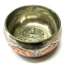 Чаша поющая белая 10см ~500гр Чаша поющая белая 10см ~500гр