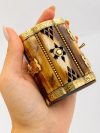 Шкатулка с инкрустацией (кость)  Шк123/1