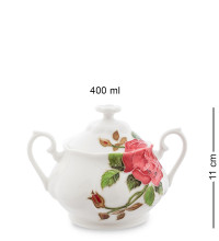 Чайный сервиз на 6 персон "Роза Рафаэлло" (Pavone)
