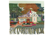 Гобелен (100*80см) состав: джут, хлопок  Гб1021