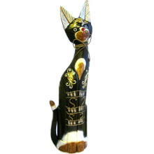 066 Кошка статуэтка 57х15см, дерево