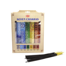 Подарочный набор 7 CHAKRAS GIFT PACK 7 Чакр в одном наборе (7X20палочек) Подарочный набор 7 CHAKRAS GIFT PACK 7 Чакр в одном наборе (7X20палочек)