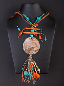 Украшение с подвеской  02002