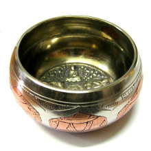 Чаша поющая белая 12см ~760-780гр