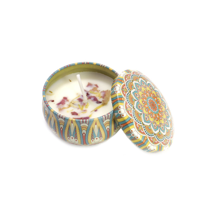 Аромасвеча Вдохновение в стакане  Аромат Лимон 4см-6см