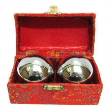 24 Шары баодинг серебр.5см 24 Шары баодинг серебр.5см