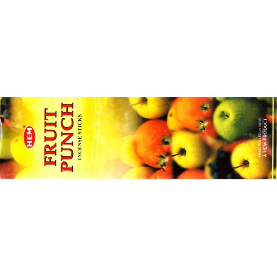 HEM 4-гр. благовония Fruit Punch ФРУКТЫ блок 25 шт.