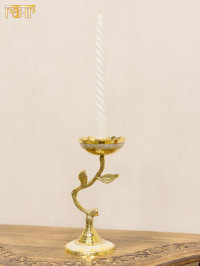 Подсвечник "Цветок с перламутром"