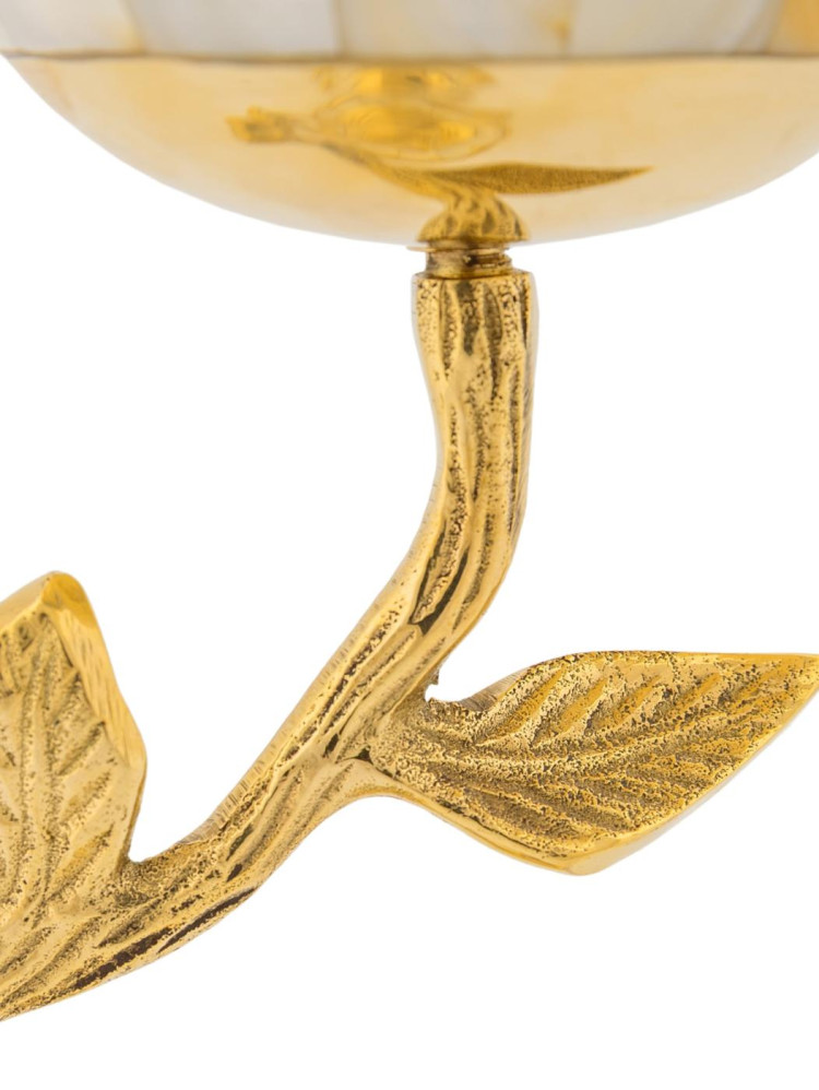 Подсвечник "Цветок с перламутром"