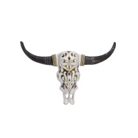 Маска настенная Буйвола с рогами 50см для укрепления благополучия, здоровья и силы своего владельца