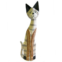 068 Кошка статуэтка 57см, дерево