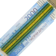 IRO-11-08 Свечи восковые Денежный магнит, 5шт 16см